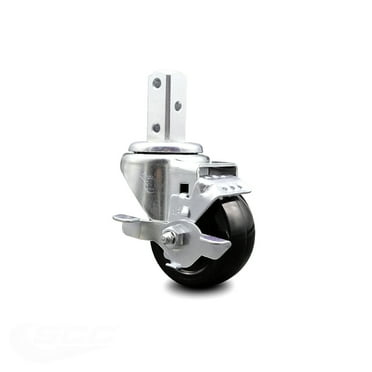 Gray 3 Inch Shepherd Hardware 9807E 9807 3-Inch Swivel Caster 7/16-Inch Stem Diameter 175-lb Load Capacity Rubber Wheel Gray 3 Inch Shepherd Hardware 9807E 9807 3-Inch Swivel Caster 7/16-Inch Stem Diameter 175-lb Load Capacity Rubber Wheel